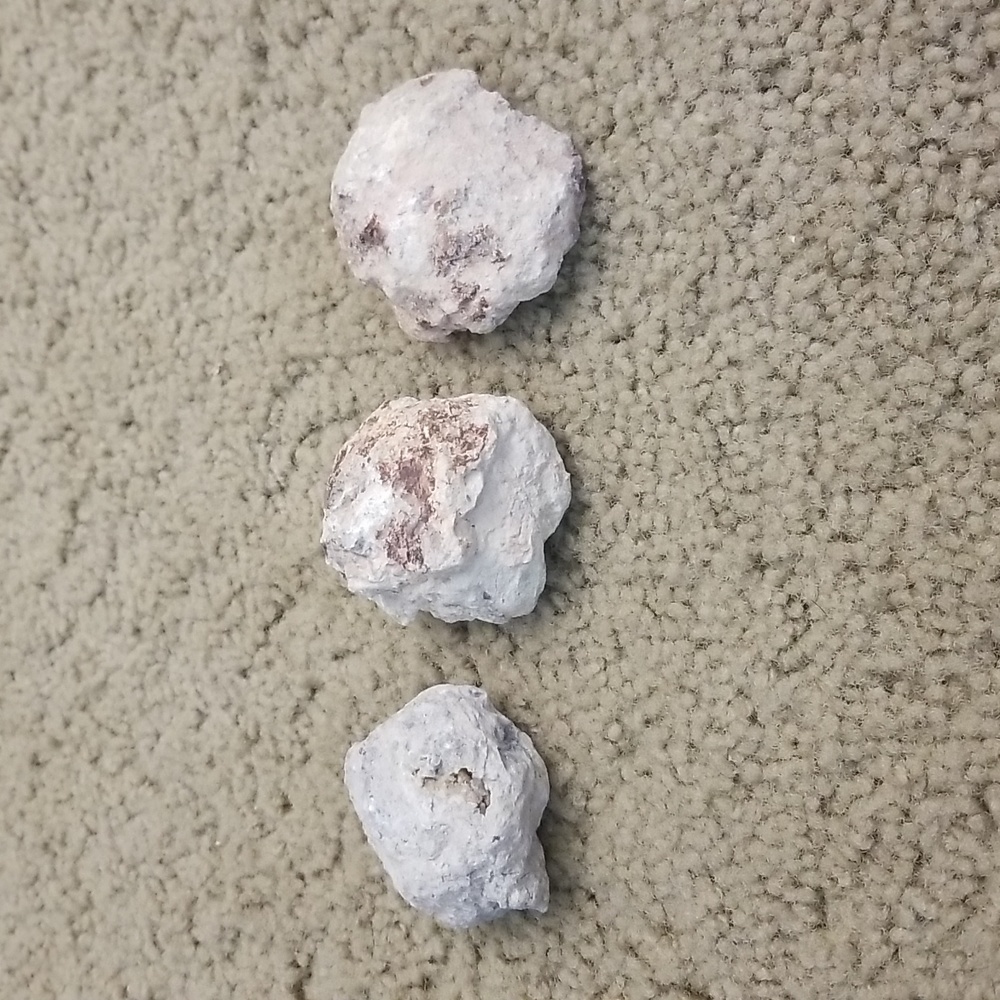 Unopened geode
